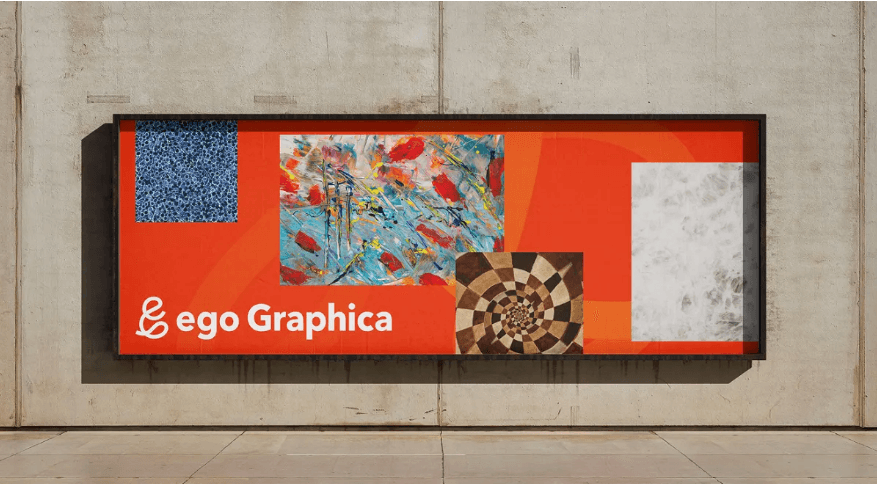 ego Graphica 壁面ビルボード