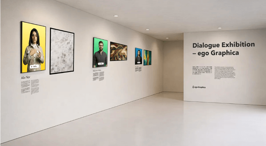 Dialogue Exhibition – ego Graphica